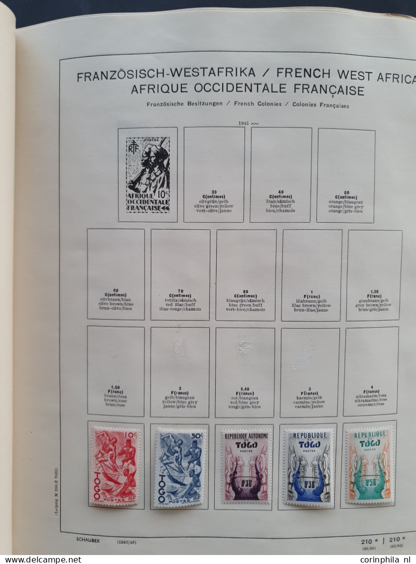1870c.-1945c. worldcollection used and * with better items including French Colonies, Italian Colonies, Asia, USA etc. i