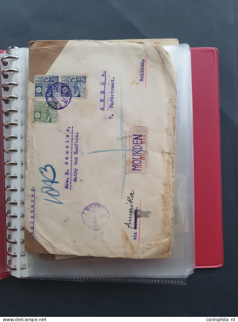 1828c. Onwards Collection Postal History Including Japan, Maritime Postcards, Austria, Hungary Etc. With Better Items In - Collections (with Albums)