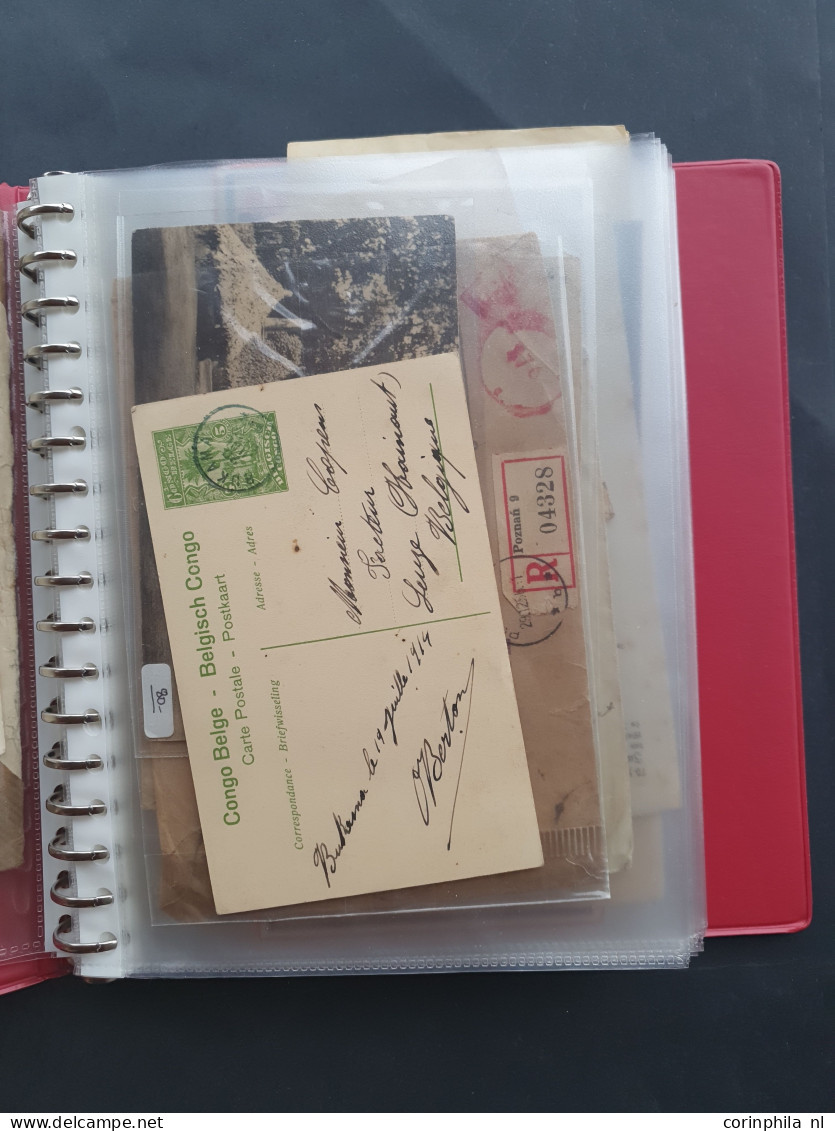 1828c. Onwards Collection Postal History Including Japan, Maritime Postcards, Austria, Hungary Etc. With Better Items In - Collections (with Albums)