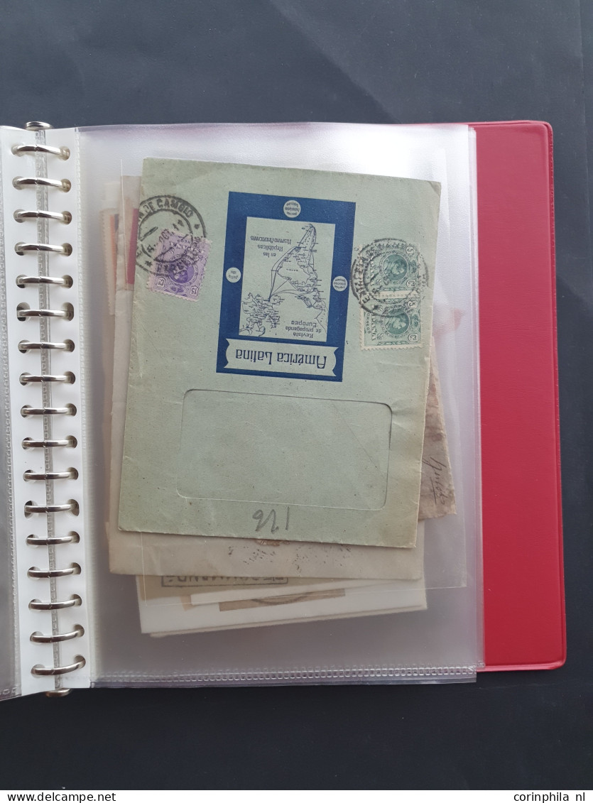 1828c. onwards collection postal history including Japan, Maritime postcards, Austria, Hungary etc. with better items in