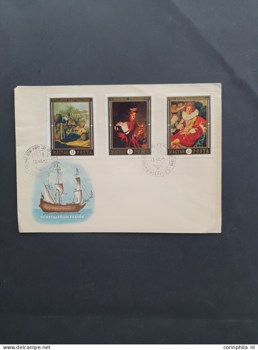 1828c. onwards collection postal history including Japan, Maritime postcards, Austria, Hungary etc. with better items in