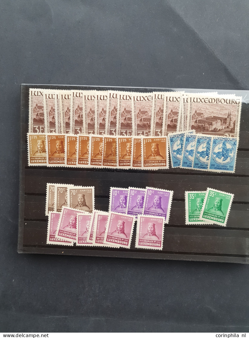 1880 onwards a large number of sets, stamps and miniature sheets on stockcards including better items e.g. Persia, Germa