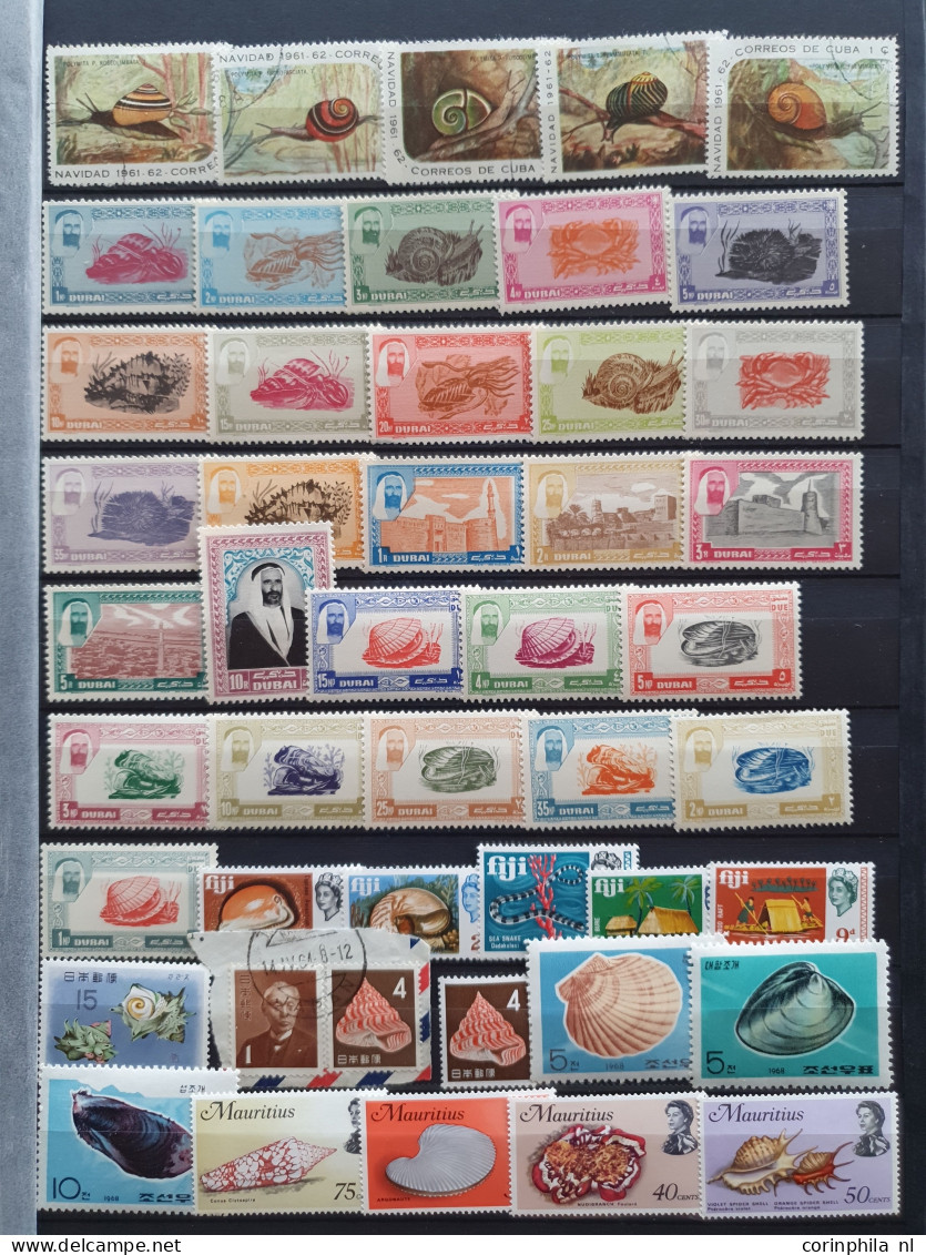 1915c./1995 Collection Maritime Life, Nicely Arranged Collection With A Large Number Of Mostly ** Sets And Miniature She - Collections (en Albums)