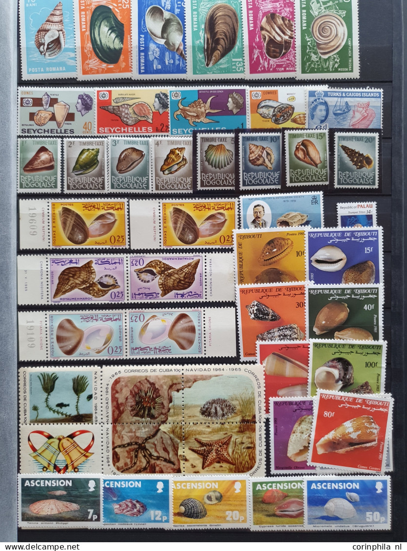 1915c./1995 Collection Maritime Life, Nicely Arranged Collection With A Large Number Of Mostly ** Sets And Miniature She - Sammlungen (im Alben)