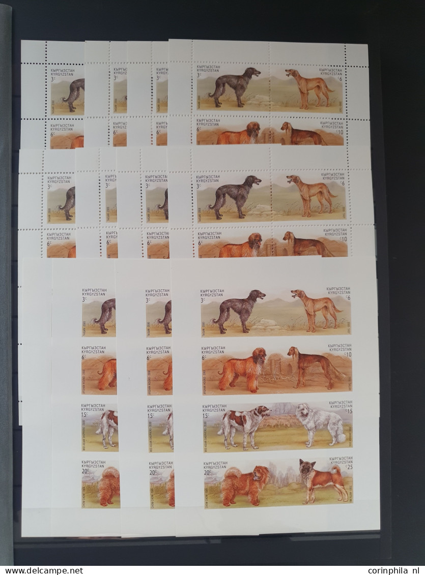 1930c onwards, a large number of mostly ** topical sets and miniature sheets including sports, birds, animals, transport