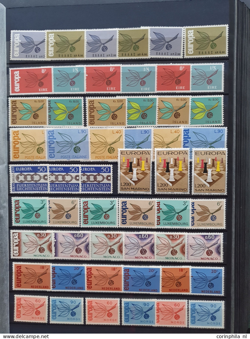 1949/2009 collection CEPT including forerunners and co-runners mostly */** including better material, miniature sheets a