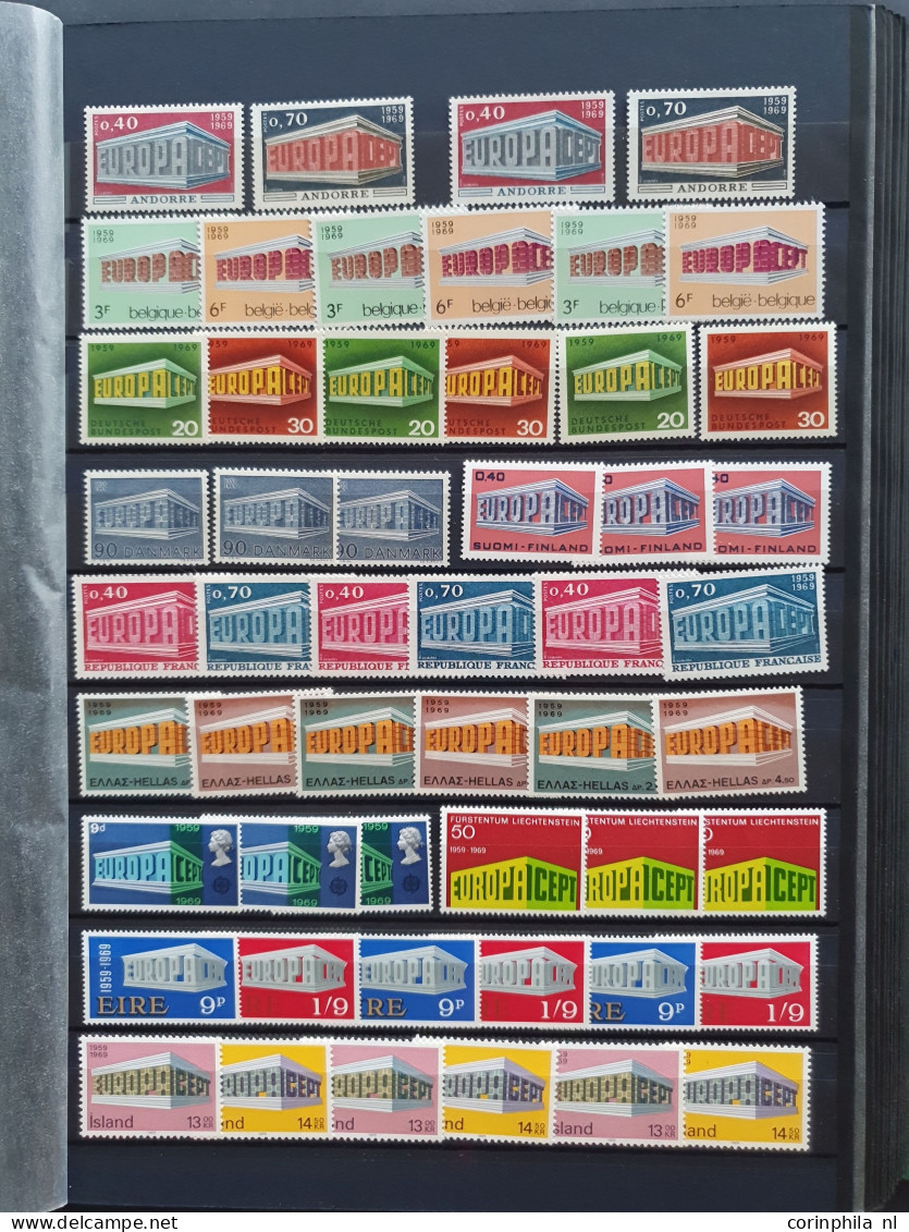 1949/2009 collection CEPT including forerunners and co-runners mostly */** including better material, miniature sheets a