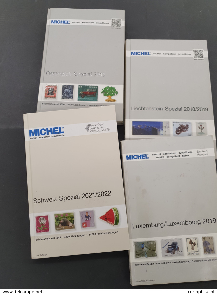 Various Catalogues Including 2024 NVPH 'Speciale Catalogus', Michel 2018 ' Österreich-Spezial', Michel 2019 'Liechtenste - Other & Unclassified