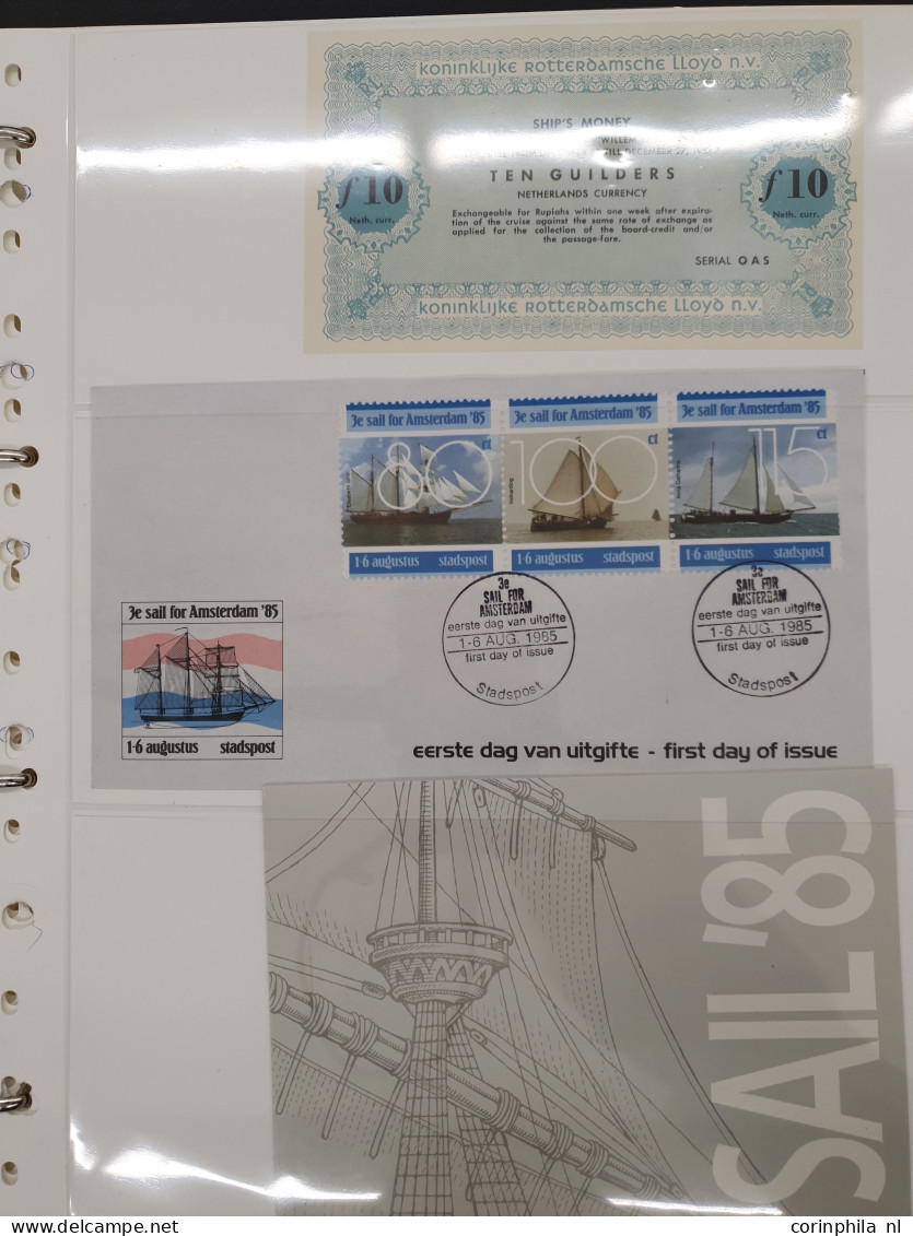 1919/2000 Topical Collection Ships And Boats, Used And */** With A Large Number Of Sets And Miniature Sheets, Incl. Bett - Colecciones (en álbumes)