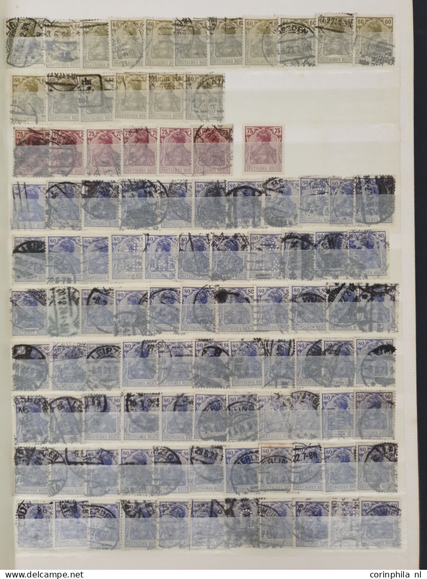 1850-2010, stock mainly used in 13 stockbooks