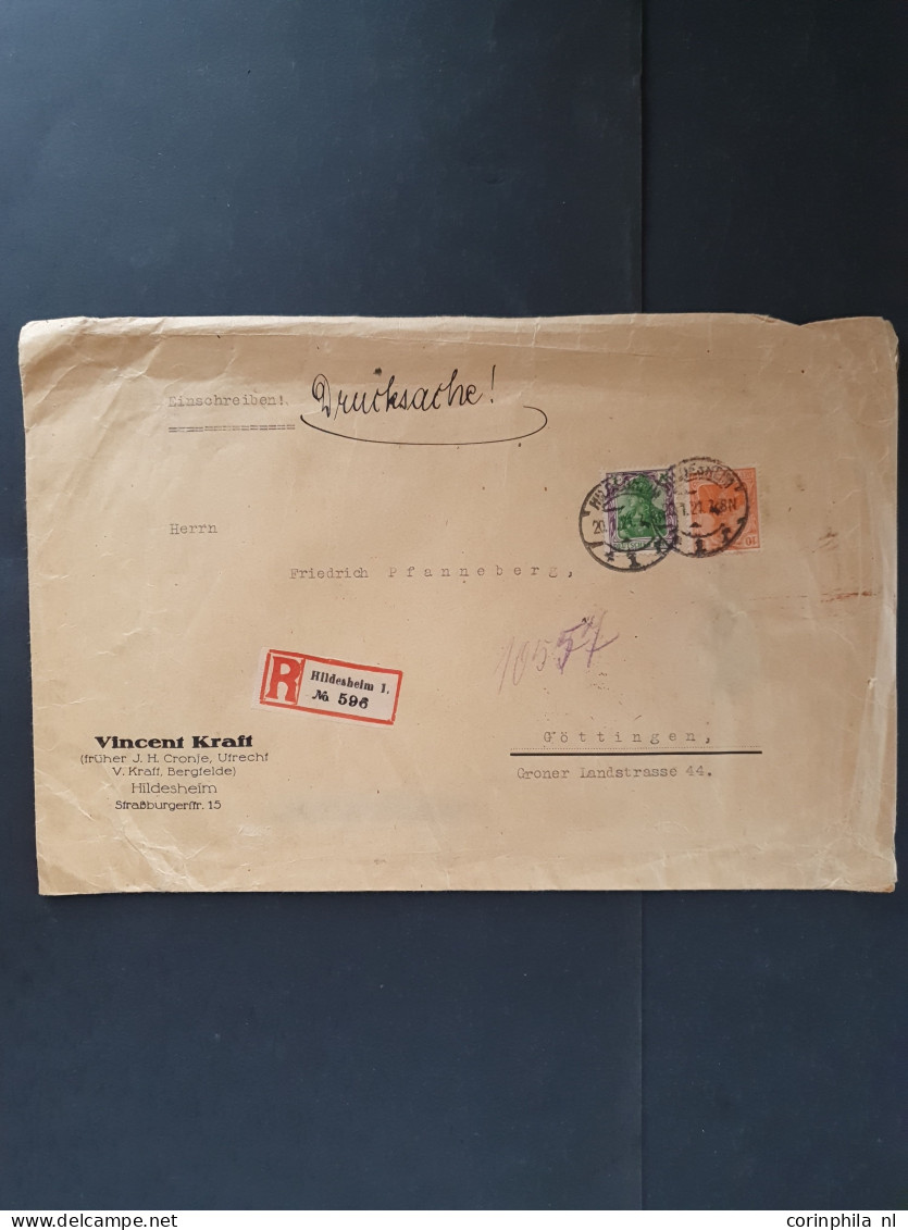 Cover 1860-1980 Ca., Several Hunderd's Of Covers/postal Stationery Including Some Better Items - Otros & Sin Clasificación