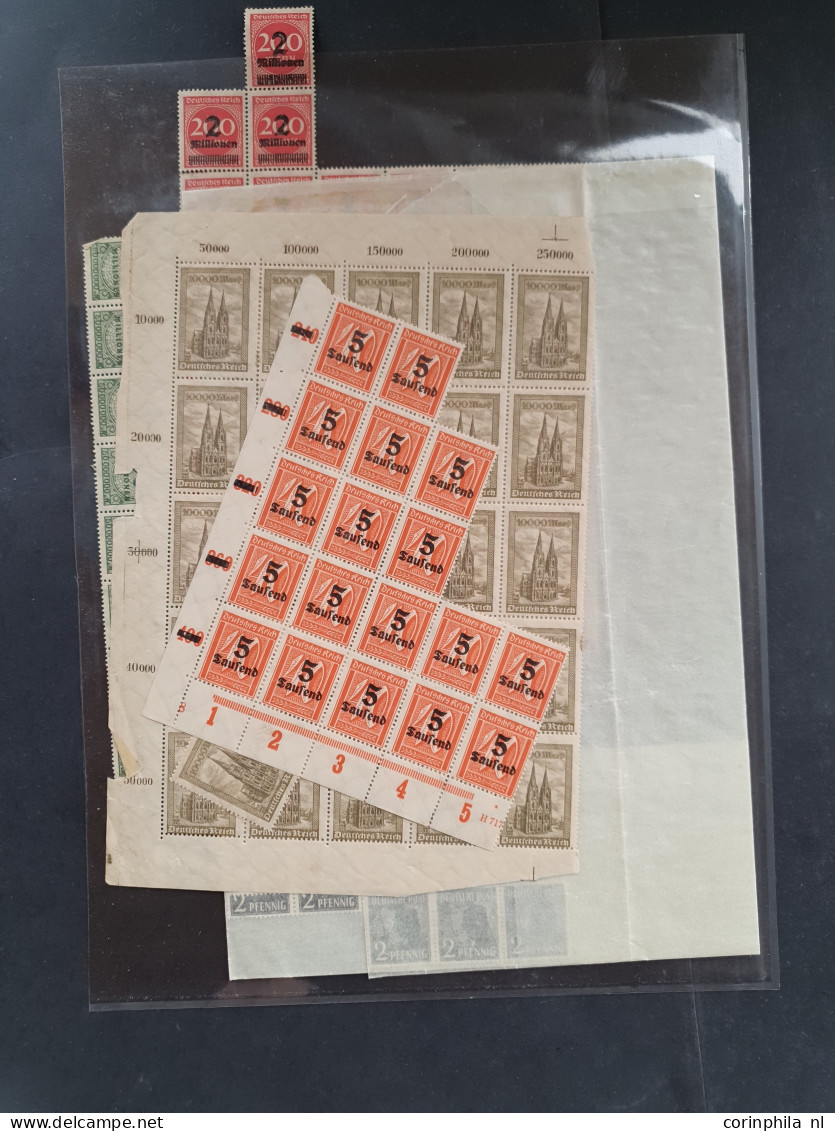 1870/1940c. mostly used stamps and covers including German States, German Colonies, German Empire etc.  on stockcards in