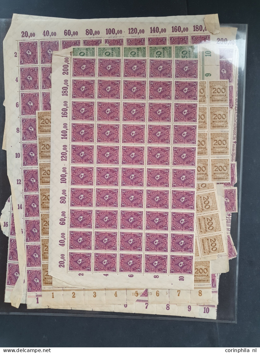 1870/1940c. mostly used stamps and covers including German States, German Colonies, German Empire etc.  on stockcards in