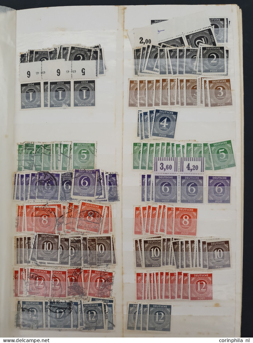 1872/1945 collections and stock, mainly used with better items, combinations, miniature sheets, blocks of 4 stamps,  pre