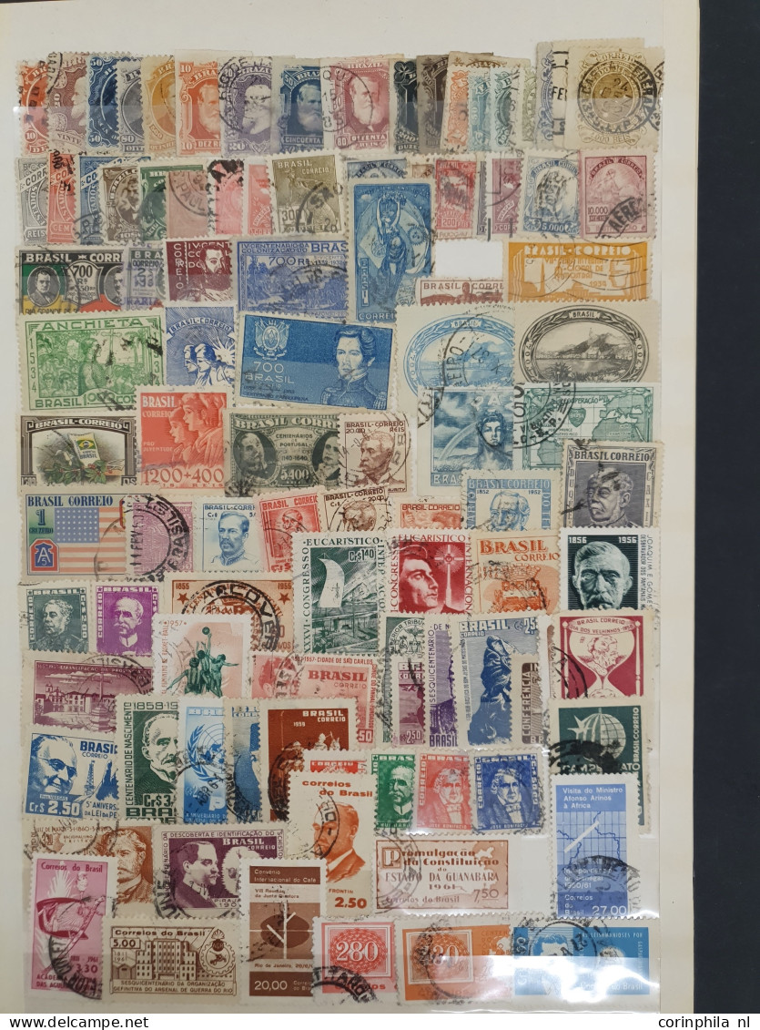 1870c. onwards collections and stock used and */** with a large number classic stamps including China, Commonwealth, Fre