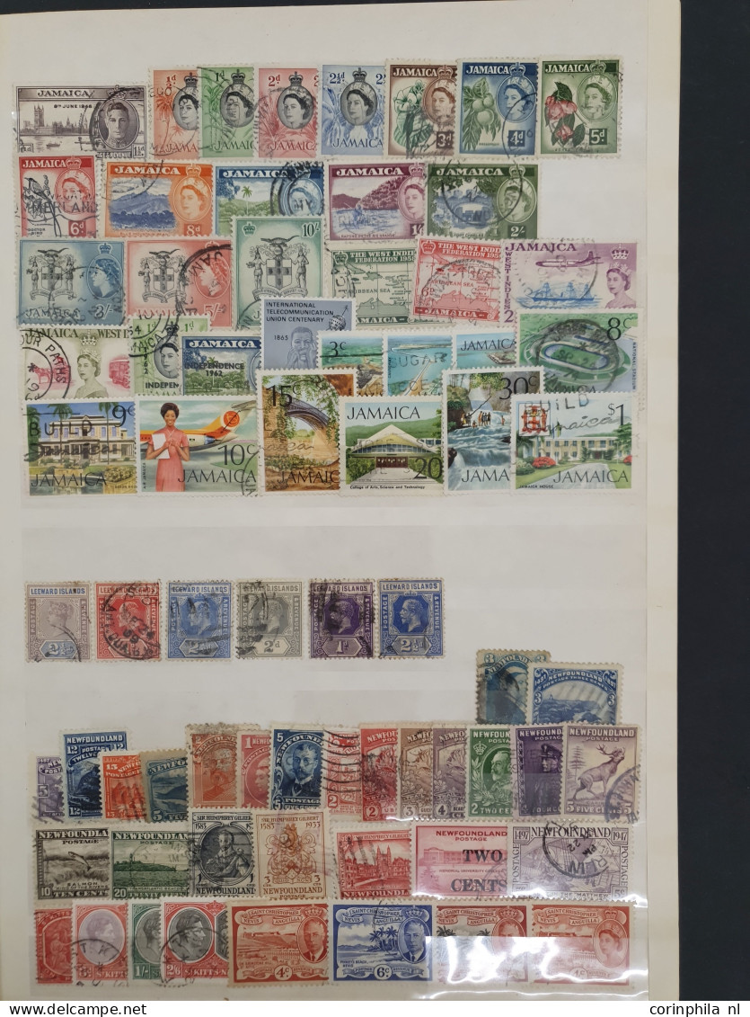 1870c. onwards collections and stock used and */** with a large number classic stamps including China, Commonwealth, Fre