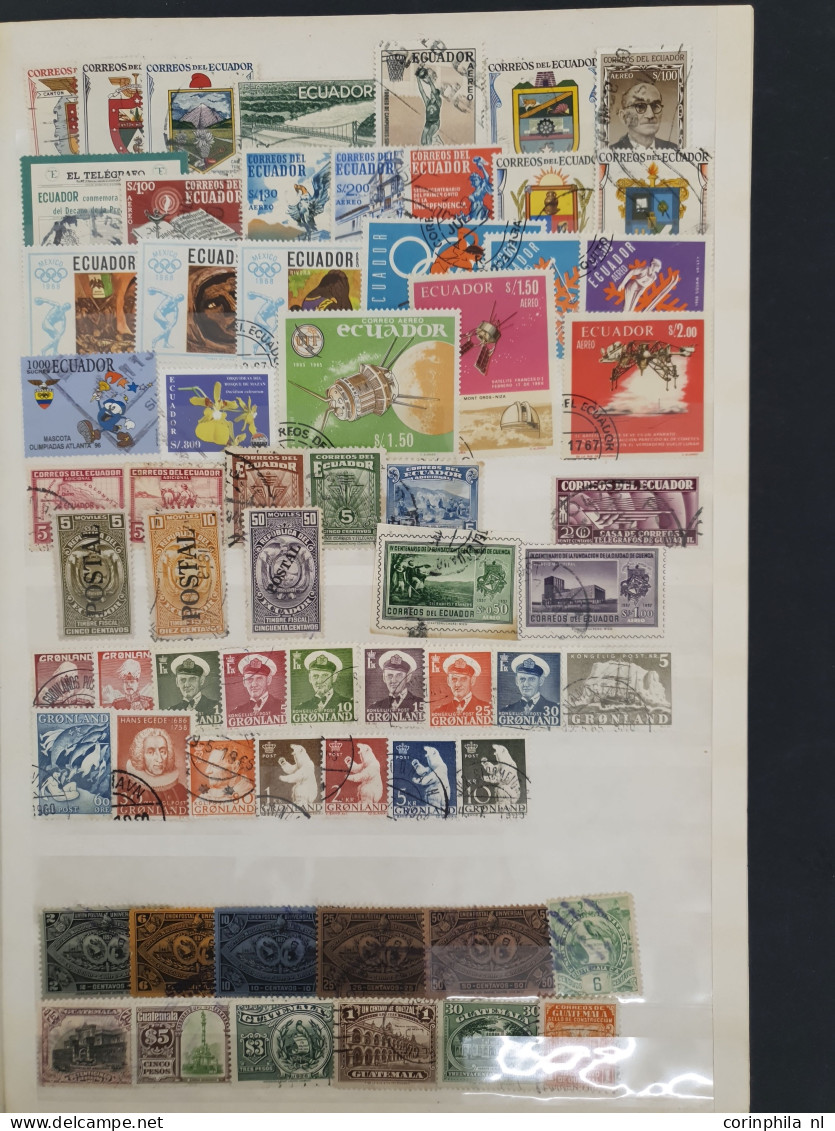 1870c. onwards collections and stock used and */** with a large number classic stamps including China, Commonwealth, Fre