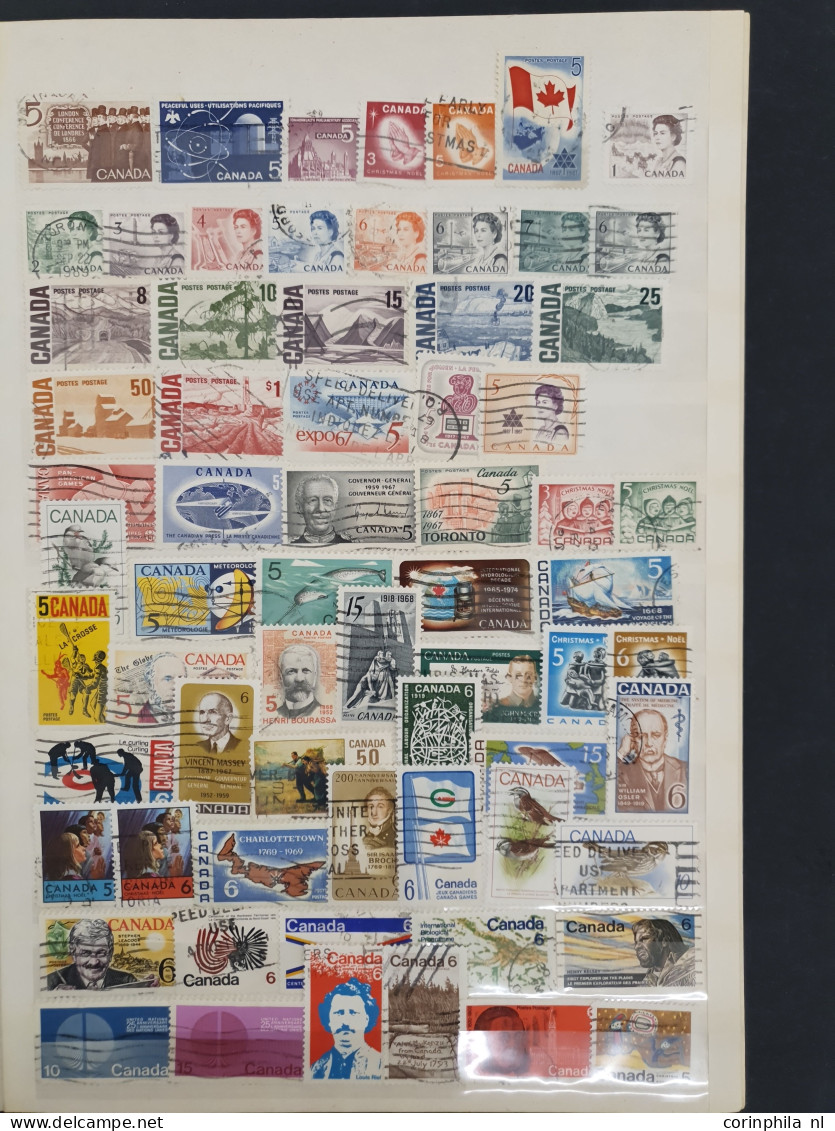 1870c. onwards collections and stock used and */** with a large number classic stamps including China, Commonwealth, Fre