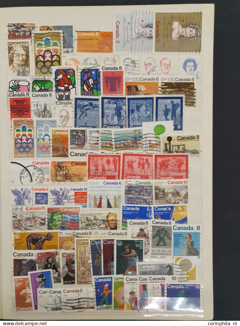 1870c. onwards collections and stock used and */** with a large number classic stamps including China, Commonwealth, Fre