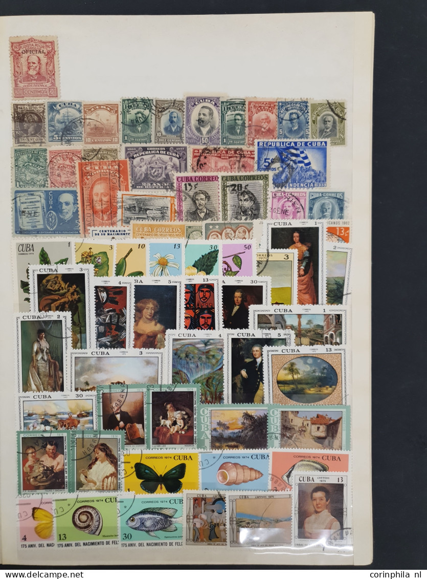 1870c. onwards collections and stock used and */** with a large number classic stamps including China, Commonwealth, Fre