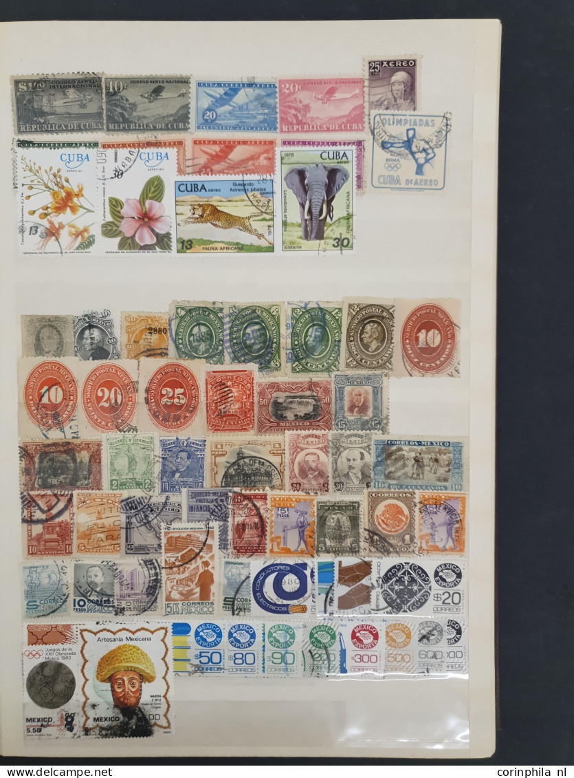 1870c. onwards collections and stock used and */** with a large number classic stamps including China, Commonwealth, Fre