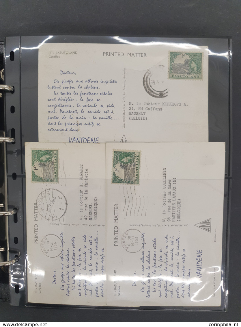 Cover 1950c. - 1965 extensive collection of mailings for the product - Ionyl _ all sent to Doctors starting with - Dear 