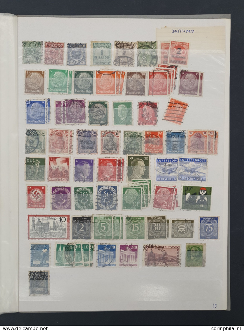 Cover 1860-2000c. including Great Britain (over £100 face value), Germany, Europe some better items etc. in 24 albums/st