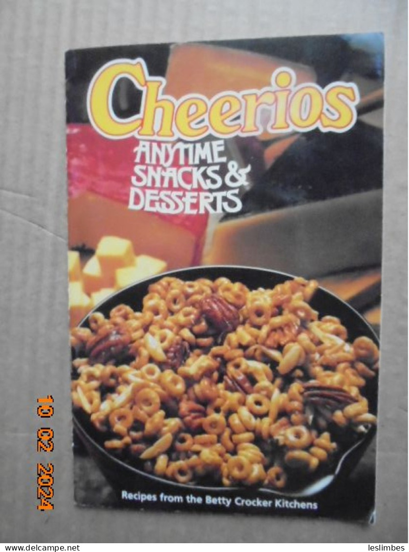 Cheerios: Anytime Snacks & Desserts - General Mills, Inc. 1978 - Noord-Amerikaans