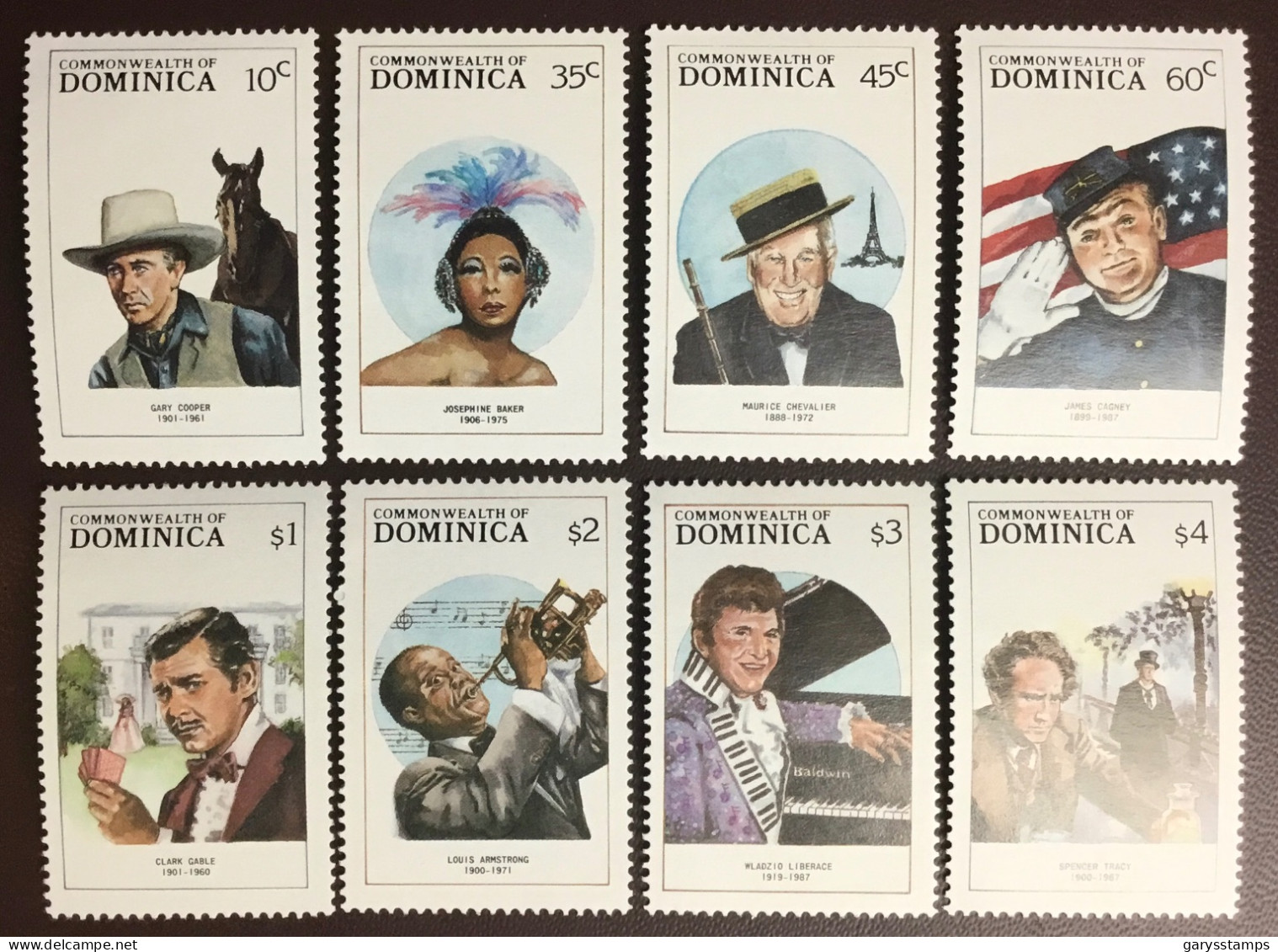 Dominica 1988 Entertainers MNH - Dominique (1978-...)