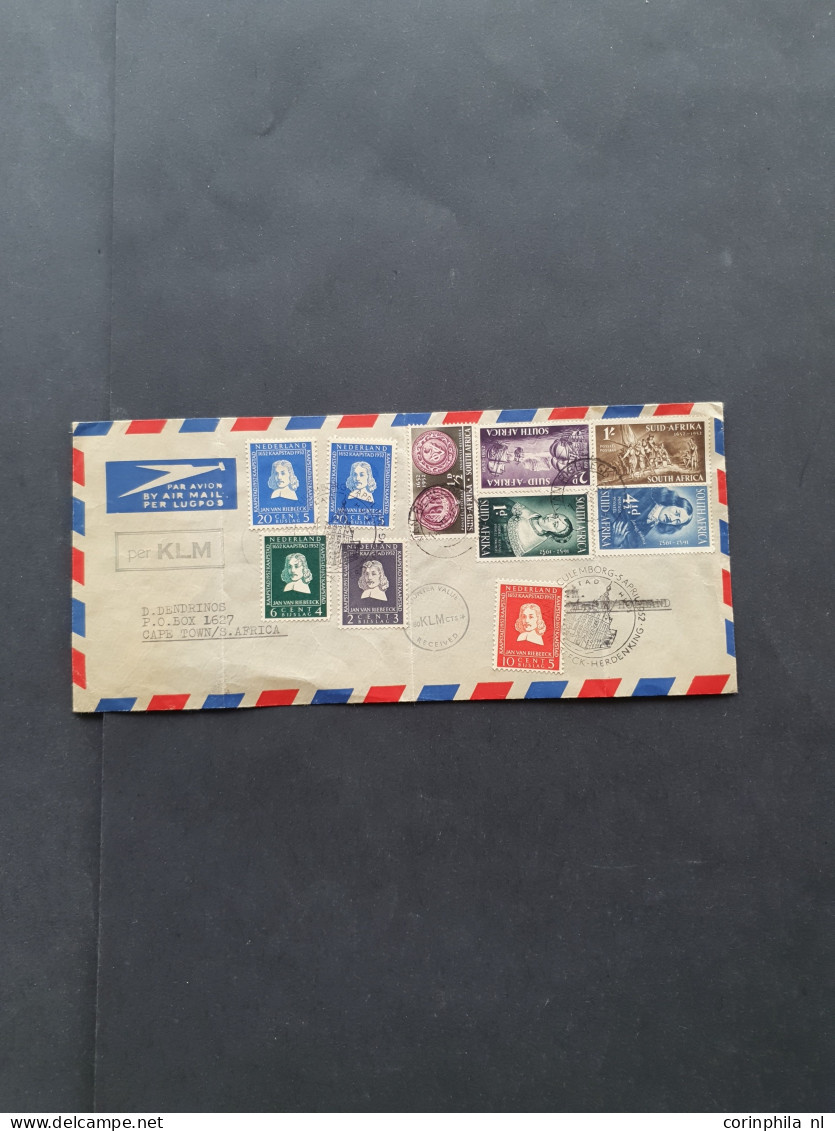 Cover 1880-2020 ca. covers/postal stationery including Netherlands