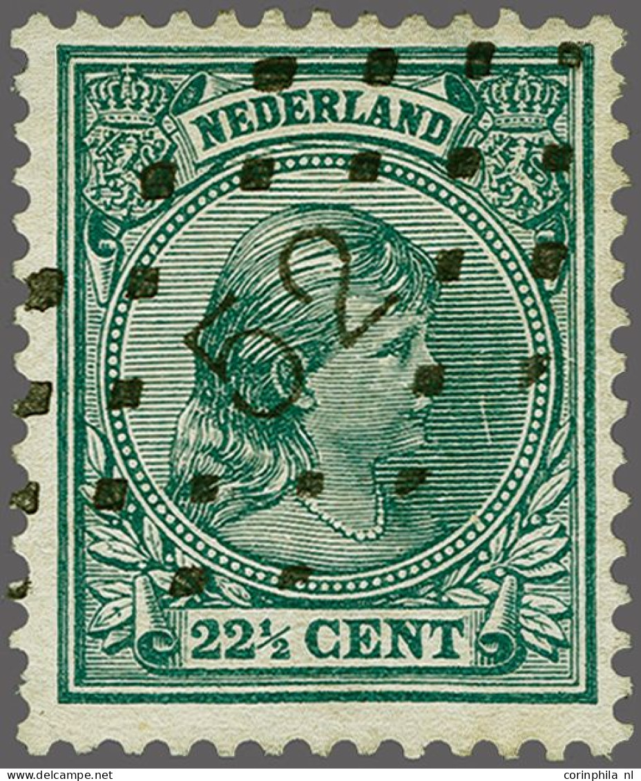 52 - Heerlen - Op Hangend Haar 22½ Cent, Pracht Ex., Cat.w. 175+20 - Other & Unclassified