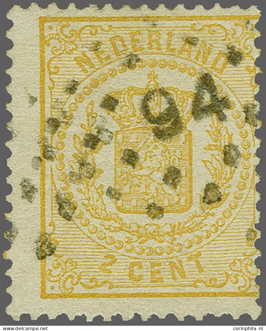 94 - Schagen - Op Rijkswapen 2 Cent, Pracht Ex., Cat.w. 200 - Otros & Sin Clasificación