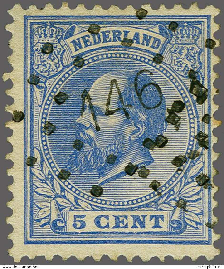 146 - Lichtenvoorde - Op Willem III 5 Cent, Pracht Ex., Cat.w. 300 - Other & Unclassified