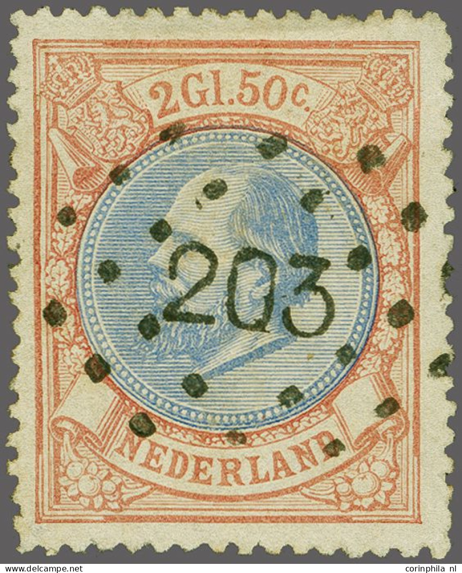 203 - Epe - Superbe Op Willem III 2½ Gulden, Vrijwel Pracht Ex. (kleur Iets Terug En Miniem Dun Stipje)), Cat.w. 250+150 - Autres & Non Classés