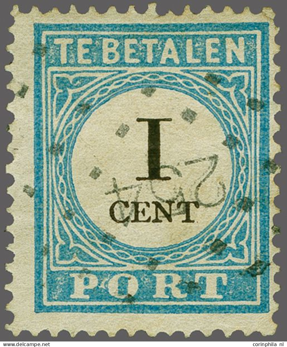 254 - Heemstede - Op Emissie Port 1881 1 Cent, Pracht Ex., Cat.w. 325 - Other & Unclassified