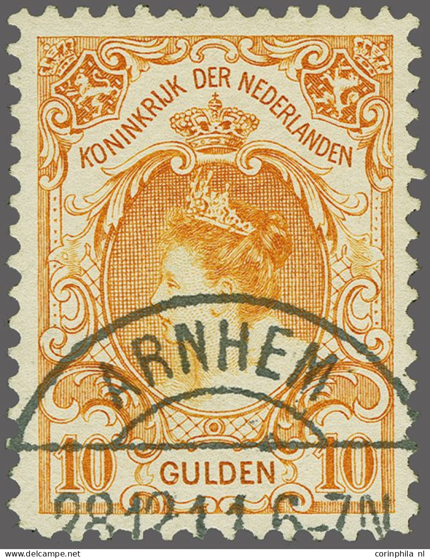 10 Gulden Oranje, Pracht Ex. Met Certificaat NVPH 1999, Cat.w. 850 - Non Classés