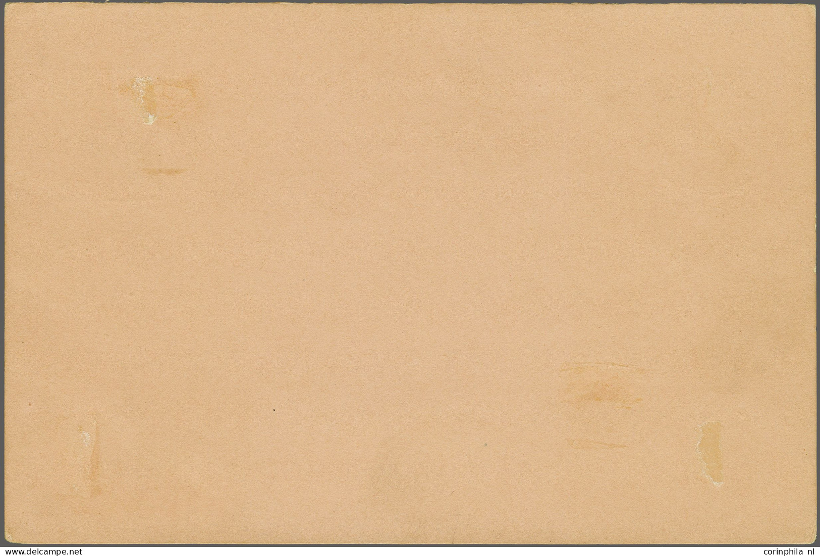 Cover Briefkaart 2½ + 2½ Cent Bruinrood Op Roze Vraagkaart Met Foutdruk - Kopstaand Opschrift - Ongebruikt Pracht Ex., C - Entiers Postaux