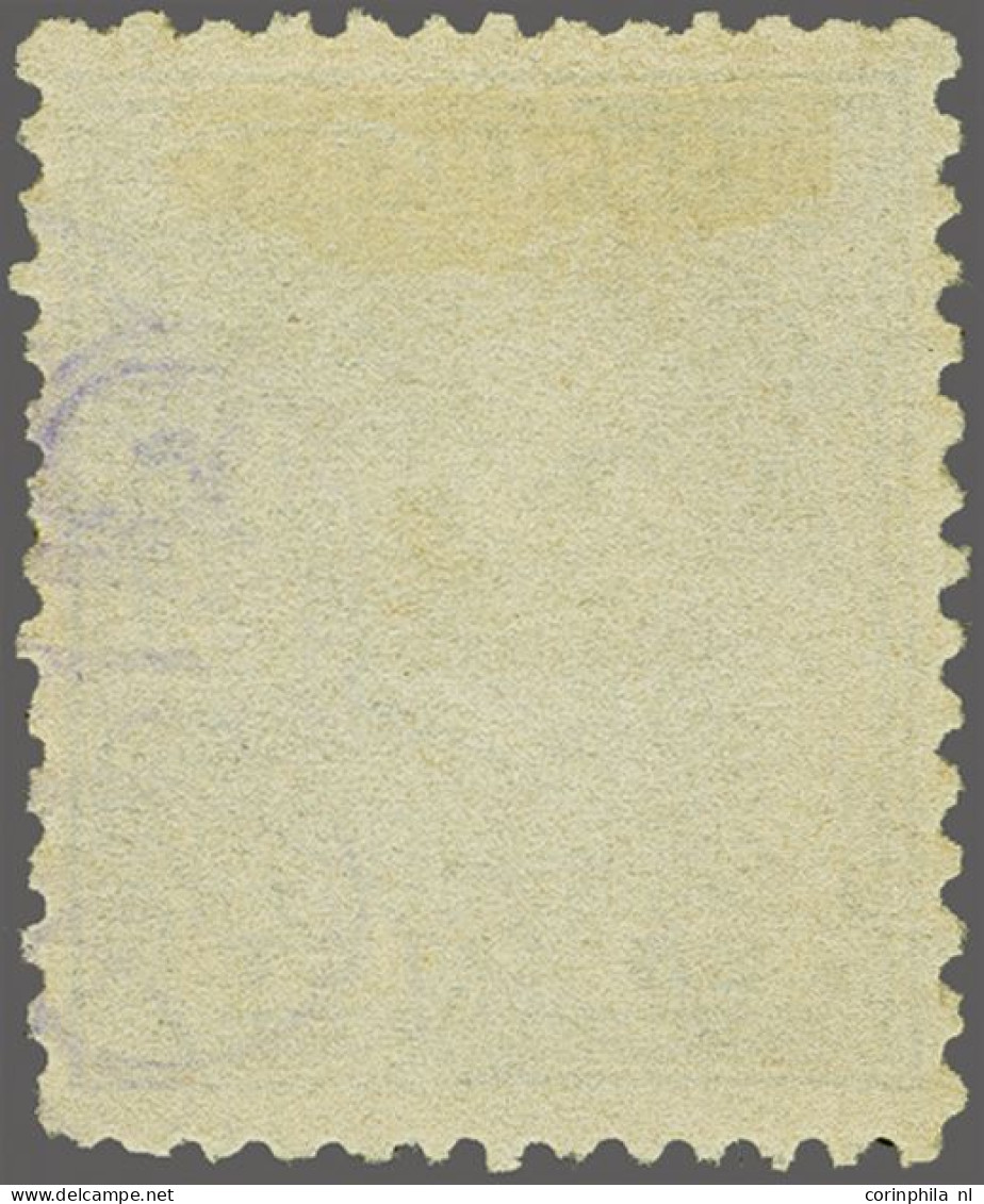 Without Gum Willem III 25 Cent Ultramarijn Tanding 12½ X 12, Pracht Ex. Zonder Gom (zoals Uitgegeven), Cat.w. 350 - Surinam ... - 1975