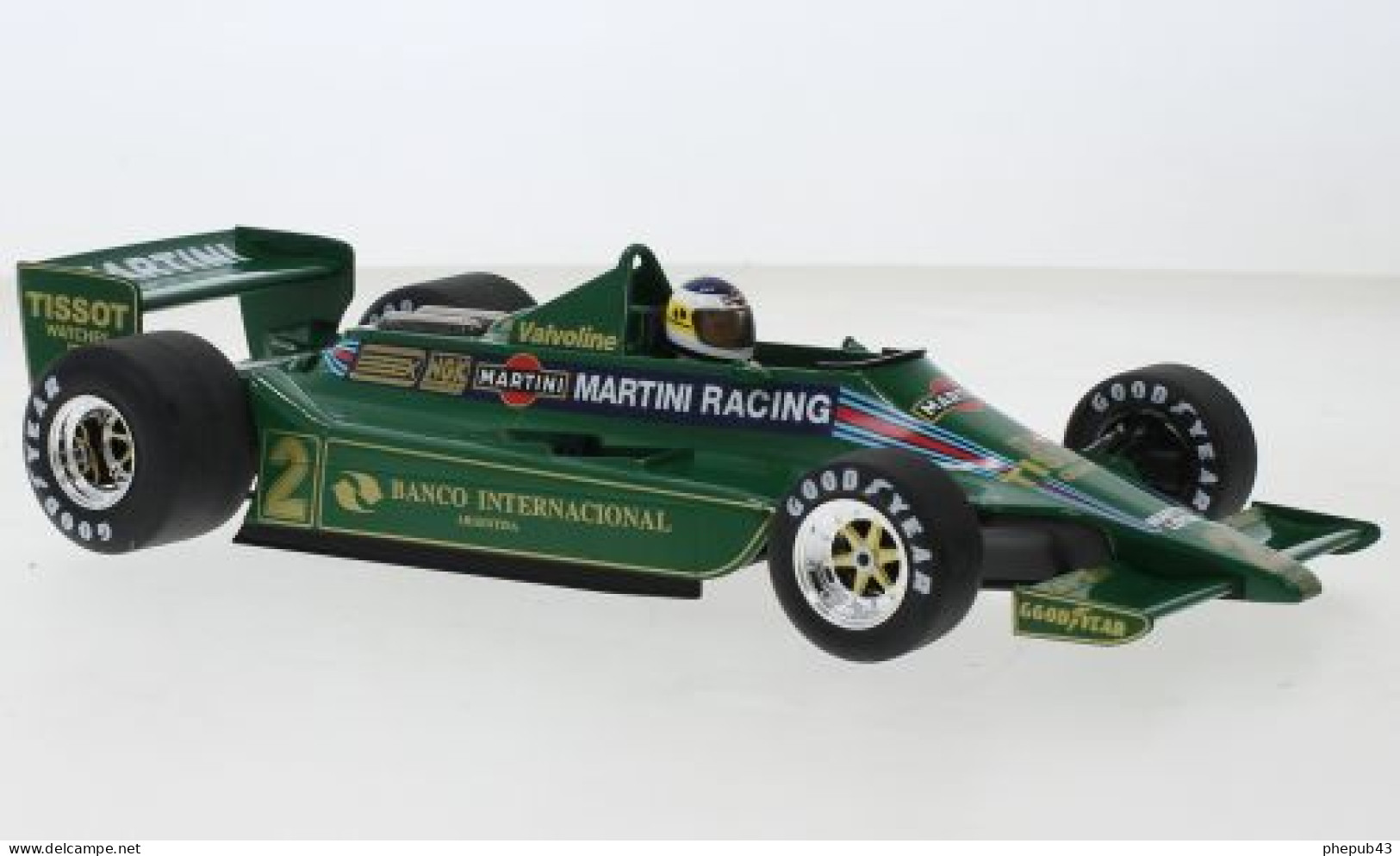 Lotus Ford 79 - John Player Team Lotus Martini - GP FI Argentina 1979 #2 - Carlos Reutemann - Model Car Group (1:18) - Andere & Zonder Classificatie