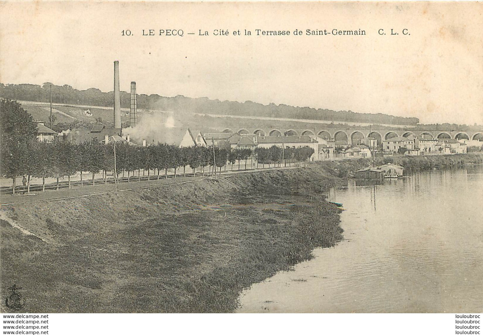 LE PECQ LA CITE ET LA TERRASSE DE SAINT GERMAIN - Le Pecq