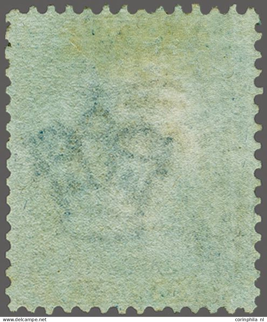 1858 2d. Blue Plate 7 (HG) With The Major Re-entry (ST In Neck Victoria), Fine To Very Fine Used, Cat. £500 - Gebraucht