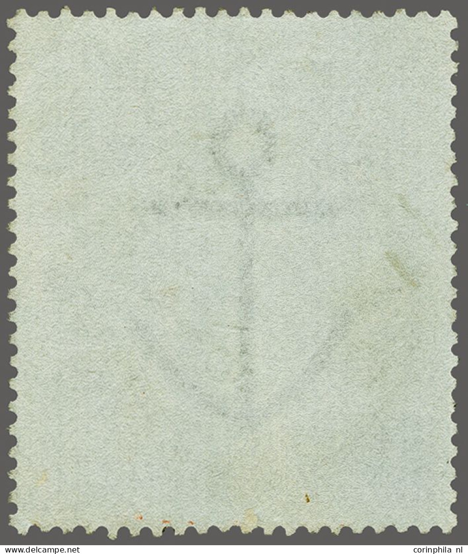 1882 £1 Brown-lilac Watermark Large Anchor Plate 1 (FD), A Fine Example (small Repair, Barely Noticeable), Cancelled Wit - Used Stamps
