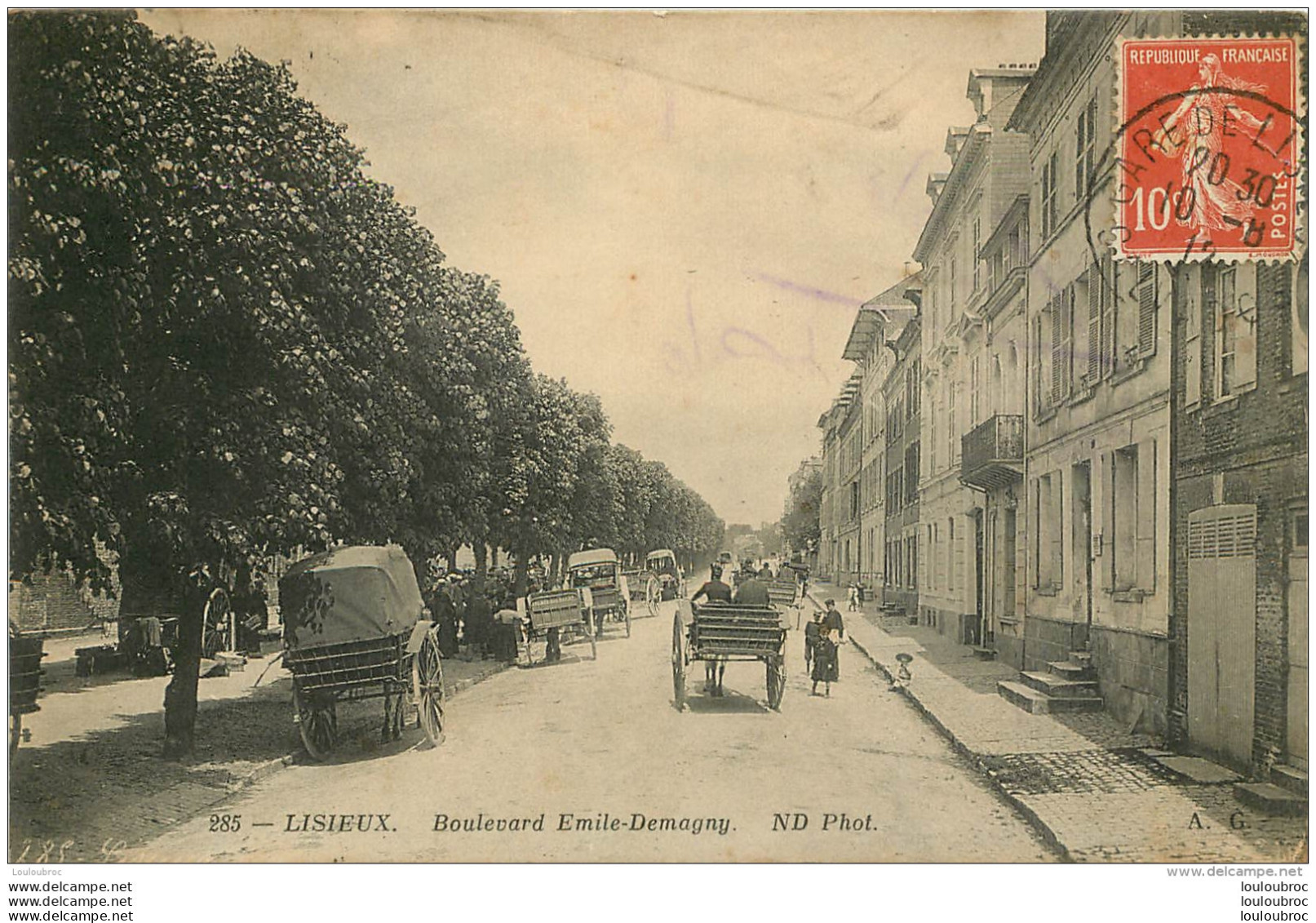 LISIEUX BOULEVARD EMILE DEMAGNY - Lisieux