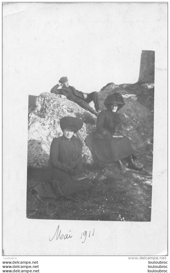 CARTE PHOTO MAI 1911  LIEU NON IDENTIFIE - Te Identificeren