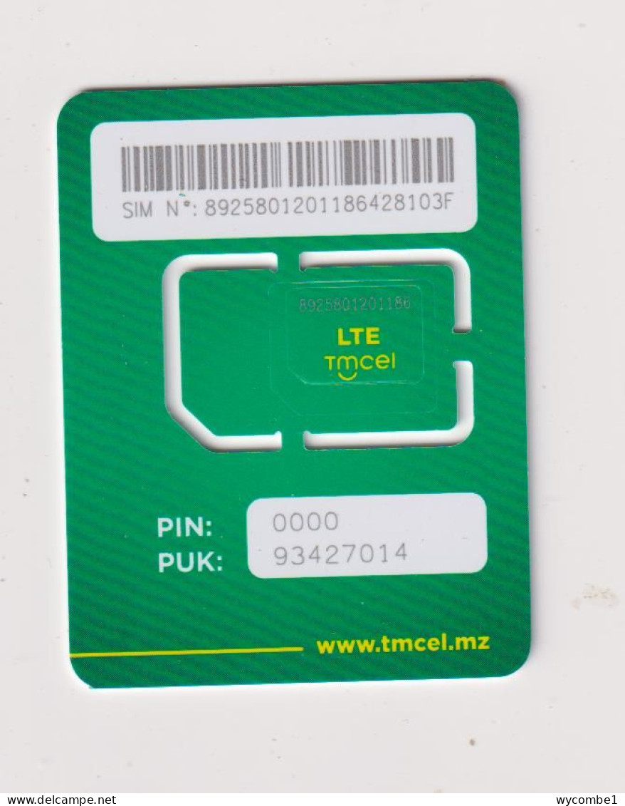 MOZAMBIQUE  - Tmcel Unused Chip SIM Phonecard - Mozambique