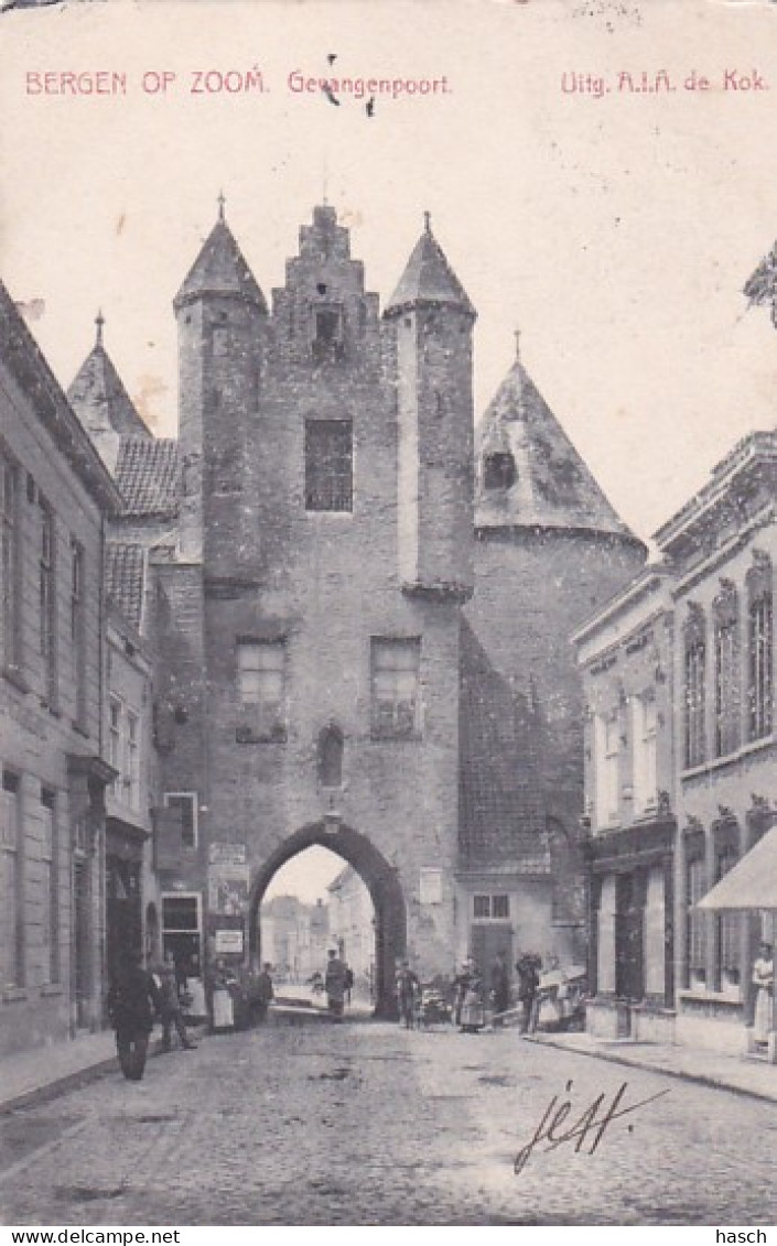 26062Bergen Op Zoom, Gevangenpoort. (zie Hoeken) - Bergen Op Zoom