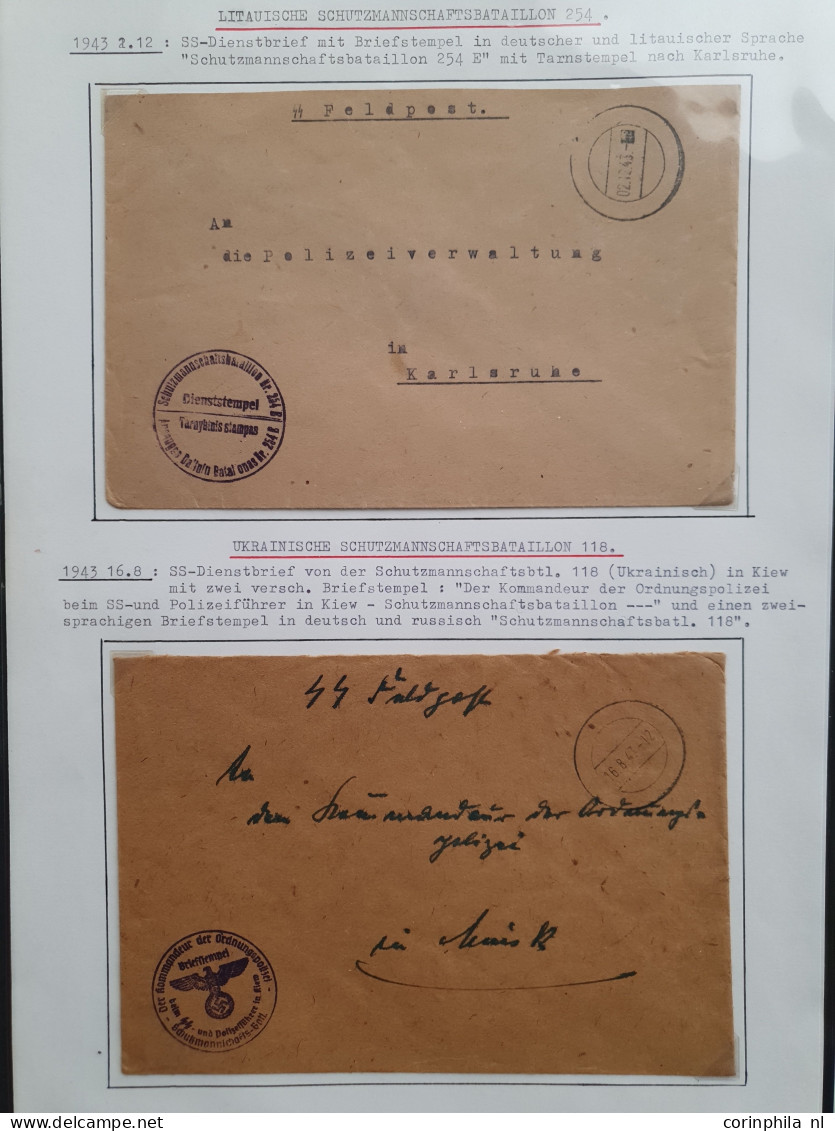 Cover , Airmail Poland, Galicia, Hungary, Romania, Russia and Austria fieldpost of volunteers (12 covers) including Gali