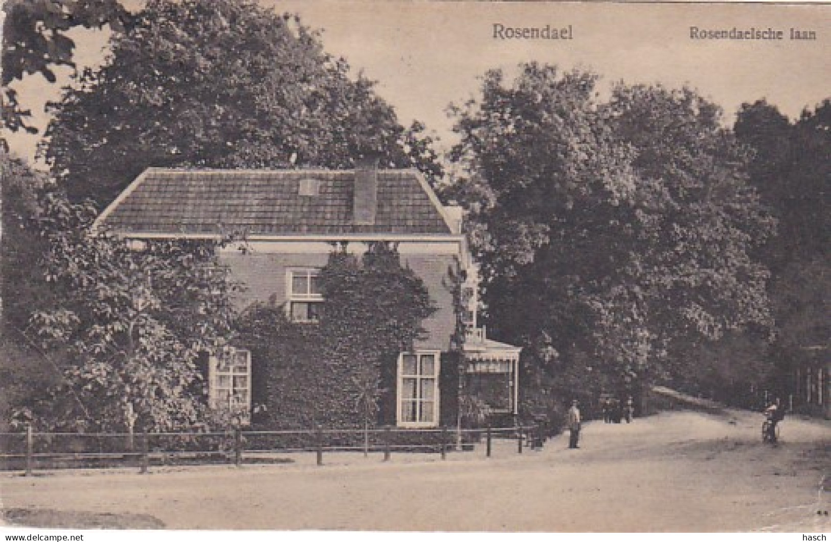 260623Rosendael, Rosendaelsche Laan 1928. (zie Hoeken En Randen) - Velp / Rozendaal