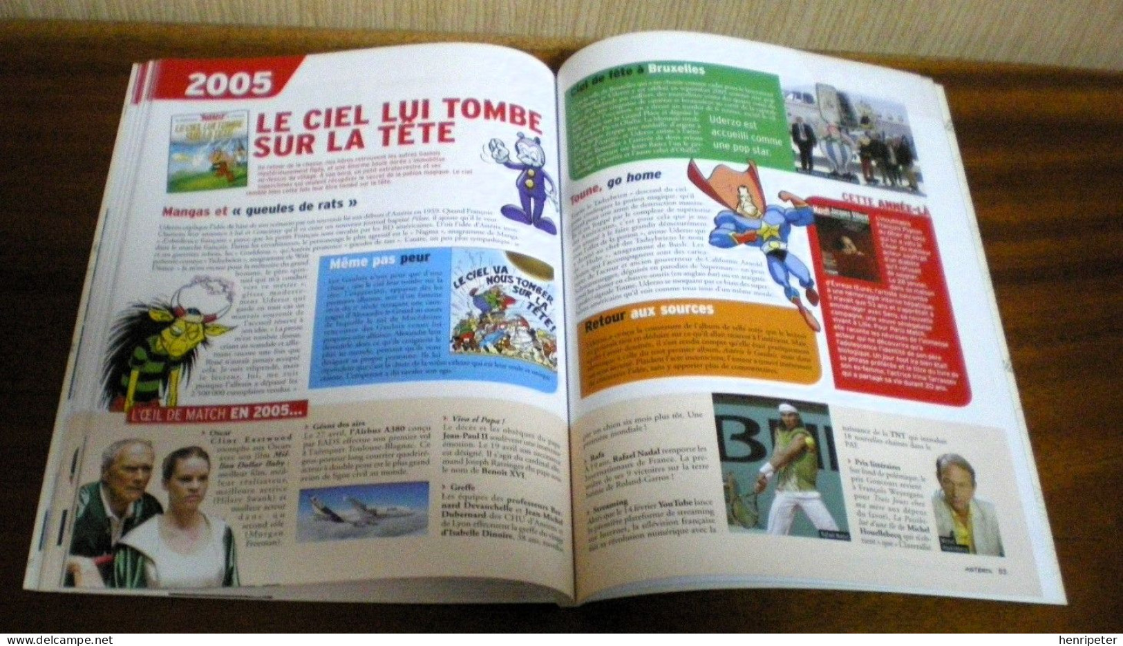 ASTÉRIX TOUS LES SECRETS DES ALBUMS PARIS MATCH HORS-SÉRIE Album broché neuf