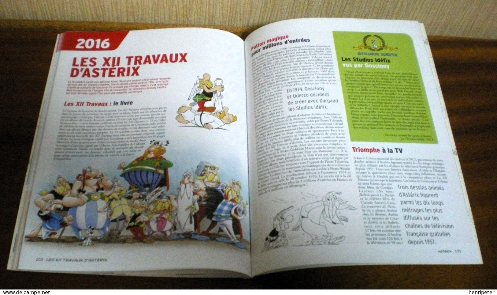 ASTÉRIX TOUS LES SECRETS DES ALBUMS PARIS MATCH HORS-SÉRIE Album broché neuf